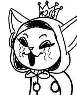 aggretsuko courage_the_cowardly_dog ms._co_2022 parody shirley_the_medium // 2200x2700 // 461KB