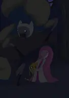 adventure_time artist:potentpotables finn_mertens jake_the_dog princess_bubblegum // 543x765 // 45KB
