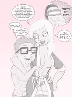 american_dad artist:liquidmark-alpha boob_grope phyllis stan_smith steve_smith // 647x860 // 234KB