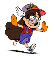 arale_norimaki artist:herny colors_by_anonymous cosplay dr_slump gravity_falls mabel_pines // 977x1072 // 280KB