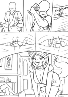 anonymous artist:redout comics counting_cougar phonics_fox tuff_puppy // 2480x3507 // 1.8MB