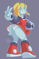 artist:pennc capcom cosplay jenny_wakeman mega_man_(series) my_life_as_a_teenage_robot roll xj-9 // 448x660 // 122KB