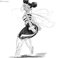 artist:haloluli bumblebee dc karen_beecher teen_titans teen_titans_go // 1500x1500 // 592KB