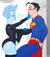 artist:erohoney dc kal-el livewire superman // 1345x1523 // 1.2MB