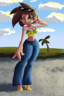 artist:gearfae artist:slemka raimundo_pedrosa rule_63 xiaolin_showdown // 2000x3000 // 3.6MB