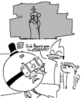 crossovers kinger mordecai pops_maellard regular_show rigby the_amazing_digital_circus // 797x940 // 28KB