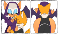 rouge_the_bat sonic_the_hedgehog_(series) tails // 1348x772 // 308KB