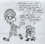 artist:seabthevortian dexter dexter's_laboratory douglas_e._mordercai_iii // 1001x965 // 1.5MB