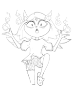 artist:dbaru caturday chiyari_tenkajin claire cosplay the_summoning touhou_project // 1210x1572 // 459KB