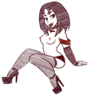 hex_girls scooby-doo thorn topless // 1080x1150 // 499KB