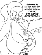 parody rick_and_morty rick_sanchez summer_smith // 1827x2347 // 594KB