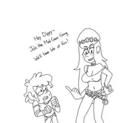 capcom cody_travers cosplay dipper_pines final_fight gravity_falls poison street_fighter wendy_corduroy // 1304x1198 // 104KB