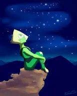 artist:kanvas-chan parody peridot steven_universe // 4000x5000 // 746KB