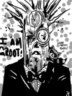 groot guardians_of_the_galaxy marvel rocket_raccoon // 600x800 // 245KB