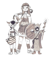 adventure_time bandit_princess canyon huntress_wizard // 1132x1229 // 865KB