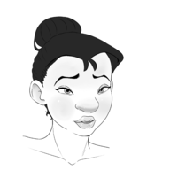 artist:smeet disney lilo_and_stitch nani_pelekai // 3200x3200 // 750KB