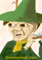 moomins parody snufkin // 416x592 // 385KB