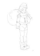 coc artist:magi cosplay lovely_ladybug marley_bishop santa_claus the_lovely_ladybug // 643x910 // 51KB