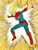 captain_marvel carol_danvers colors_by_anonymous dragon_ball marvel parody saiyan // 926x1226 // 978KB