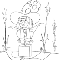 artist:smeet peanuts peppermint_patty // 2500x2500 // 999KB