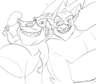 broadway crossovers disney gargoyles hugo the_hunchback_of_notre-dame // 1728x1500 // 545KB