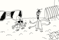 cosplay crossovers guru_ant maggie_pesky parappa parappa_the_rapper the_buzz_on_maggie // 961x648 // 28KB