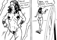 artist:turkenjamez comics dc georgia_sivana // 1308x929 // 481KB