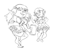 artist:boris magee miss_holly prep_and_landing // 750x658 // 181KB