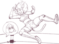 april_o'neil artist:dbaru catgirl shredder teenage_mutant_ninja_turtles // 1386x1042 // 557KB