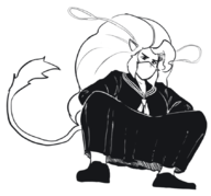 artist:necrolepsy capcom crossovers darkstalkers felicia felina_feral fusion swat_kats // 847x788 // 181KB