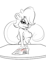 fifi_la_fume looney_tunes tiny_toon_adventures // 1041x1342 // 312KB