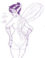 artist:swainart disney peter_pan_(series) tinker_bell // 932x1200 // 272KB