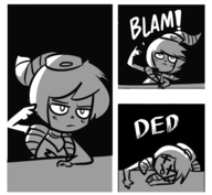 comics hgs-tan parody scott_pilgrim // 595x547 // 104KB