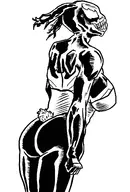 anne_weying artist:turkenjamez marvel parody playboy_bunny she-venom // 941x1391 // 427KB