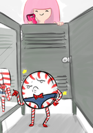 adventure_time card_(artist) peppermint_butler princess_bubblegum // 563x800 // 333KB