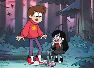 artist:slow gravity_falls mabel_pines robbie_valentino rule_63 // 1229x894 // 263KB