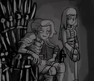 amphibia anne_boonchuy artist:aweopalta game_of_thrones parody sasha_waybright // 1400x1200 // 243KB