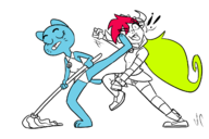 artist:ian_comics crossovers demencia ms._co_2025 nicole_watterson the_amazing_world_of_gumball villainous! // 1296x864 // 262KB