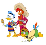 disney donald_duck josé_carioca panchito_pistoles the_three_caballeros // 1817x1770 // 1.1MB