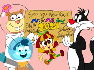 camp_camp crossovers emilia looney_tunes mr._colympus_2020 ms._co_2020 sandy_cheeks sitio_do_pica-pau_amarelo space_kid spongebob_squarepants_(series) sylvester // 4032x3024 // 1.3MB