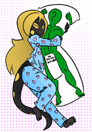 amber anonymous artist:smagg dakimakura genosaurer_(colors) scalie_schoolie // 591x849 // 327KB