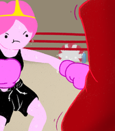 adventure_time peppermint_butler princess_bubblegum // 700x800 // 354KB