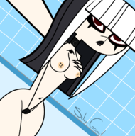 artist:silvercoconut crimson selfie total_drama // 1750x1769 // 624KB