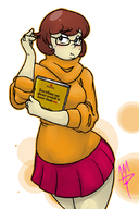 artist:w scooby-doo velma_dinkley // 699x1049 // 369KB