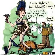 amelia_bedelia artist:hentaiboy bottomless mr._rogers // 1024x1024 // 305KB