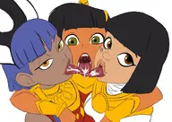 anubia artist:gfd cleopatra cleopatra_in_space crossovers mummies nefer potionomics // 1548x1100 // 192KB