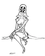 artist:redlever dc rorschach rule_63 watchmen // 725x904 // 145KB