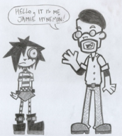 artist:seabthevortian crossovers i_can't_sleep jamie_hyneman mythbusters nia // 839x937 // 1.0MB