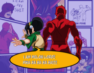 artist:liefeldianabomination avatar:_the_last_airbender crossovers daredevil demon_toph marvel toph_beifong // 546x423 // 193KB