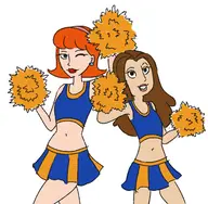 american_dad cheerleader crossovers disney linda_flynn-fletcher lisa_silver phineas_and_ferb // 596x584 // 284KB